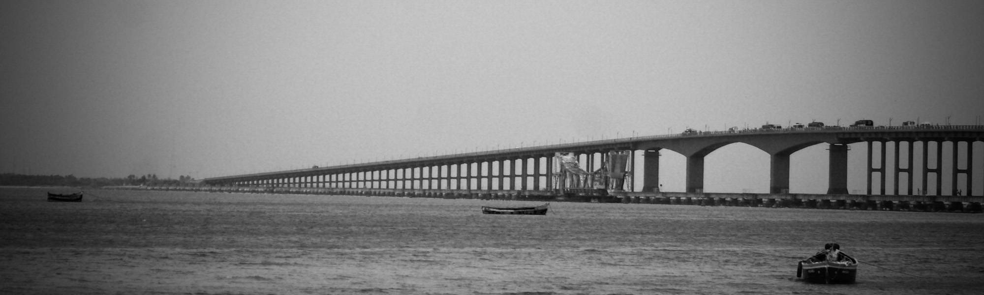 Pamban Bridge , Rameswaram